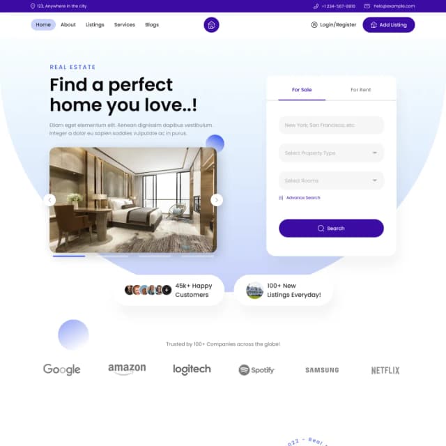 Informative Website Design