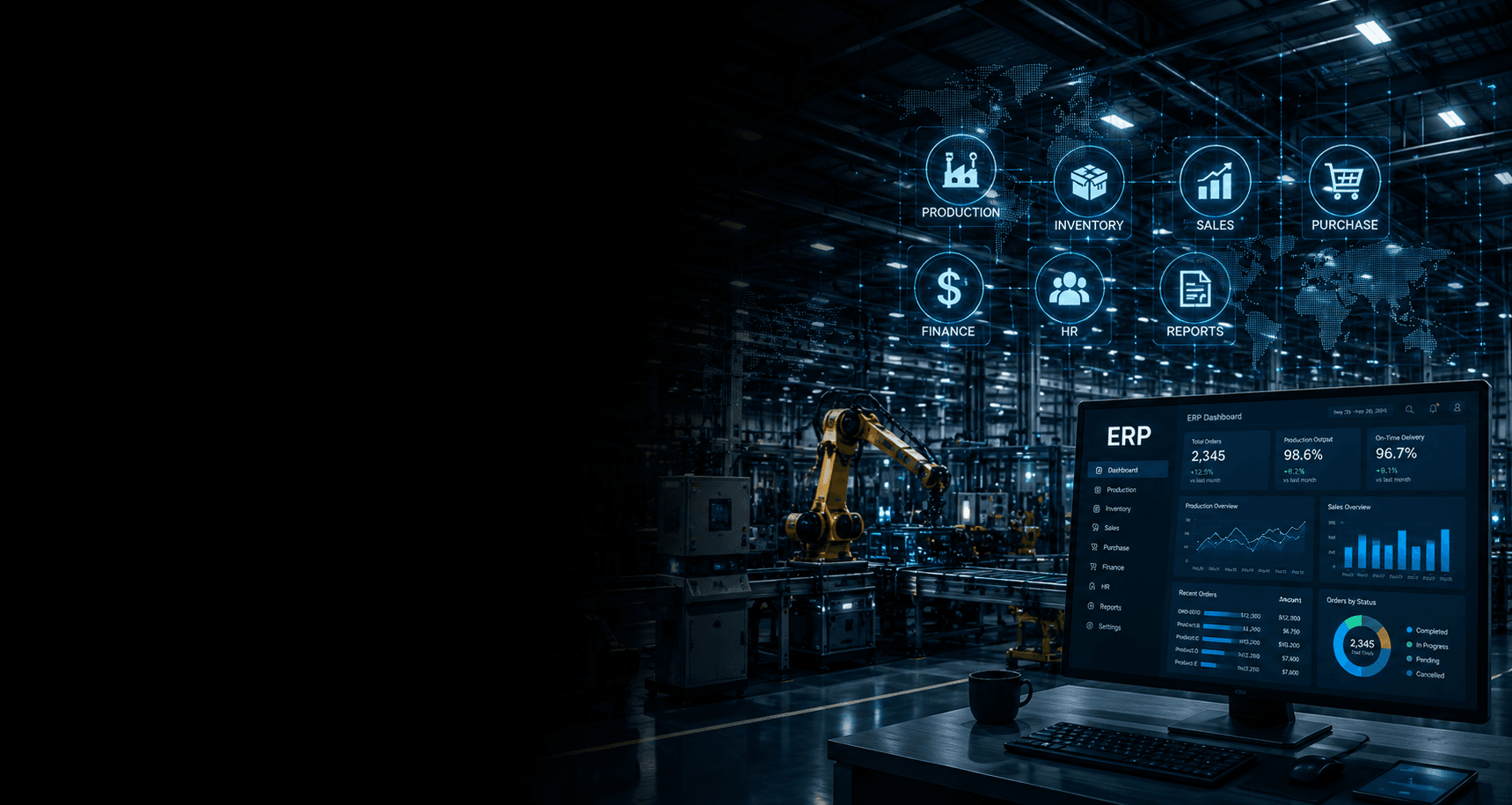 USA manufacturing tech partner background