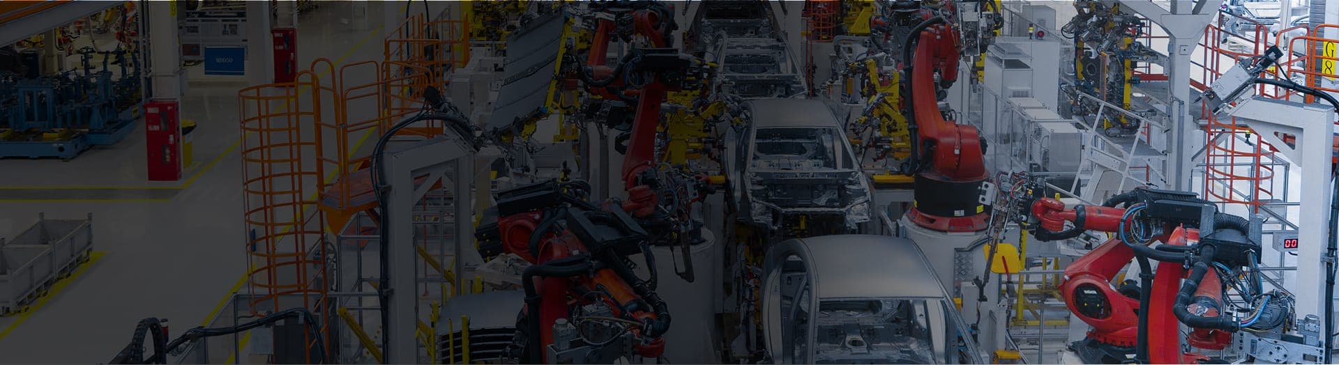 Manufacturing operations dashboard background