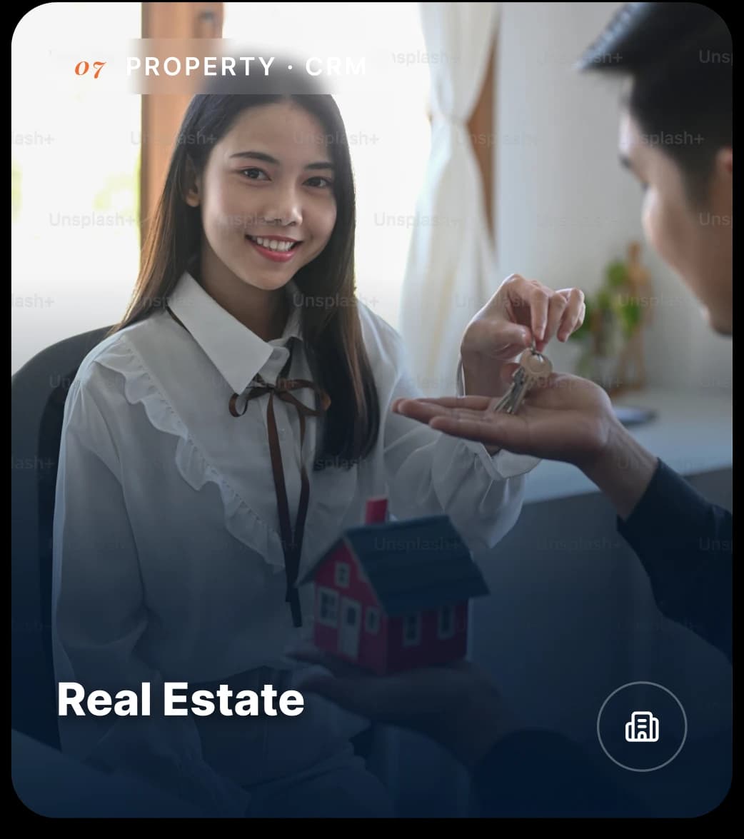 Real Estate — Property & CRM